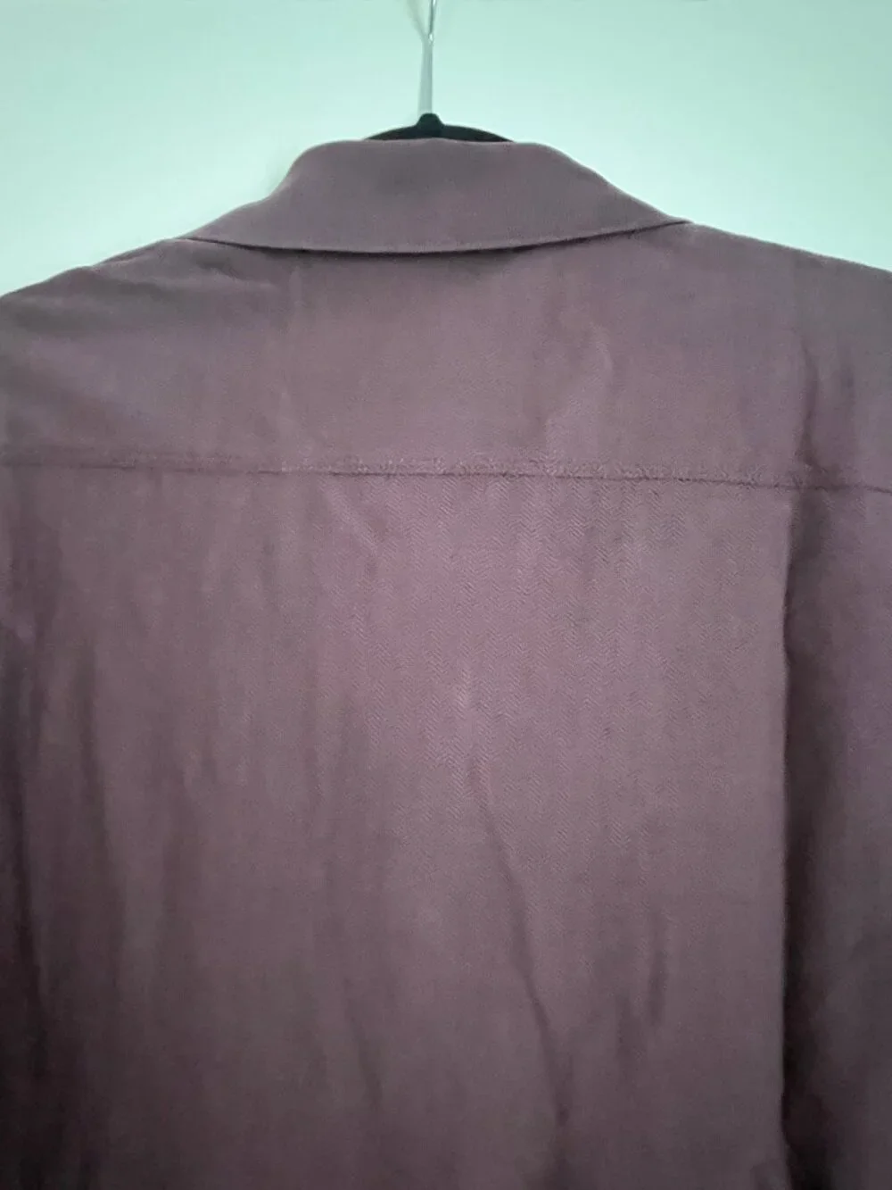 NWT! Banana Republic Herringbone Cotton Long-Sleeve Polo Medium